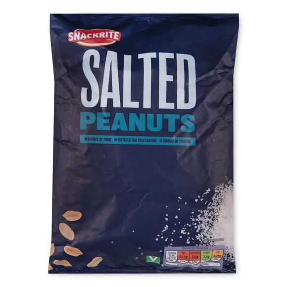 Snackrite Salted Peanuts 400g